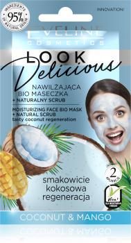 EVELINE Feuchtigkeitsspendende Gesichtsmaske mit Kokosnuss und Mango, 10 ml