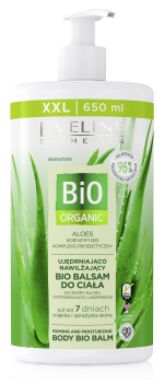 EVELINE Bio Organic feuchtigkeitsspendende Body Lotion ALOE VERA, 650 ml