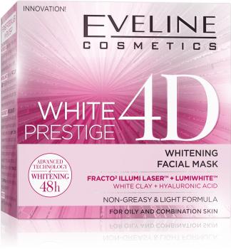 EVELINE White Prestige 4D bleichende Gesichtsmaske, 50 ml