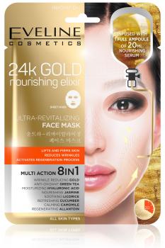 24K GOLD  ultra-revitalisierende Gesichtsmaske 8 in 1