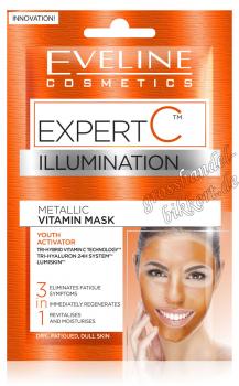 EXPERT C metallische Vitamin Maske 3 in 1, 2 x 5 ml