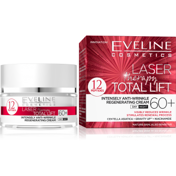 EVELINE LASER Therapy TOTAL LIFT Tages- und Nachtcreme 60+, 50 ml