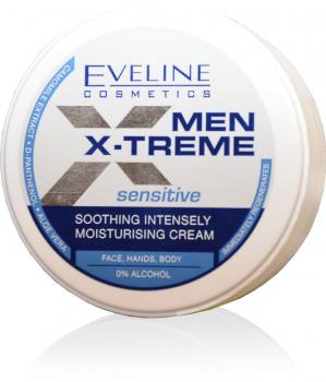 EVELINE MEN X-Treme sensitive beruhigende Gesichtscreme, 100 ml