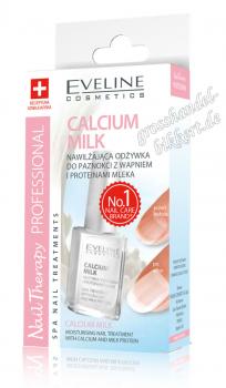 EVELINE Feuchtigkeitsspendende Nagelpflege mit Kalzium und Milchprotein, 12 ml