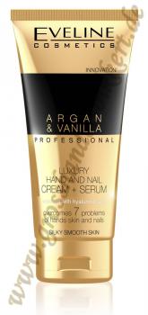 Argan & Vanille Luxus Hand und Nägel Creme + Serum, 100 ml