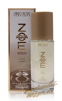 Eau de Parfum AQUA ZOE GOLD, 100 ml