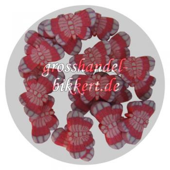 Fimo Shapes - Schmetterlinge Rot-Weiß
